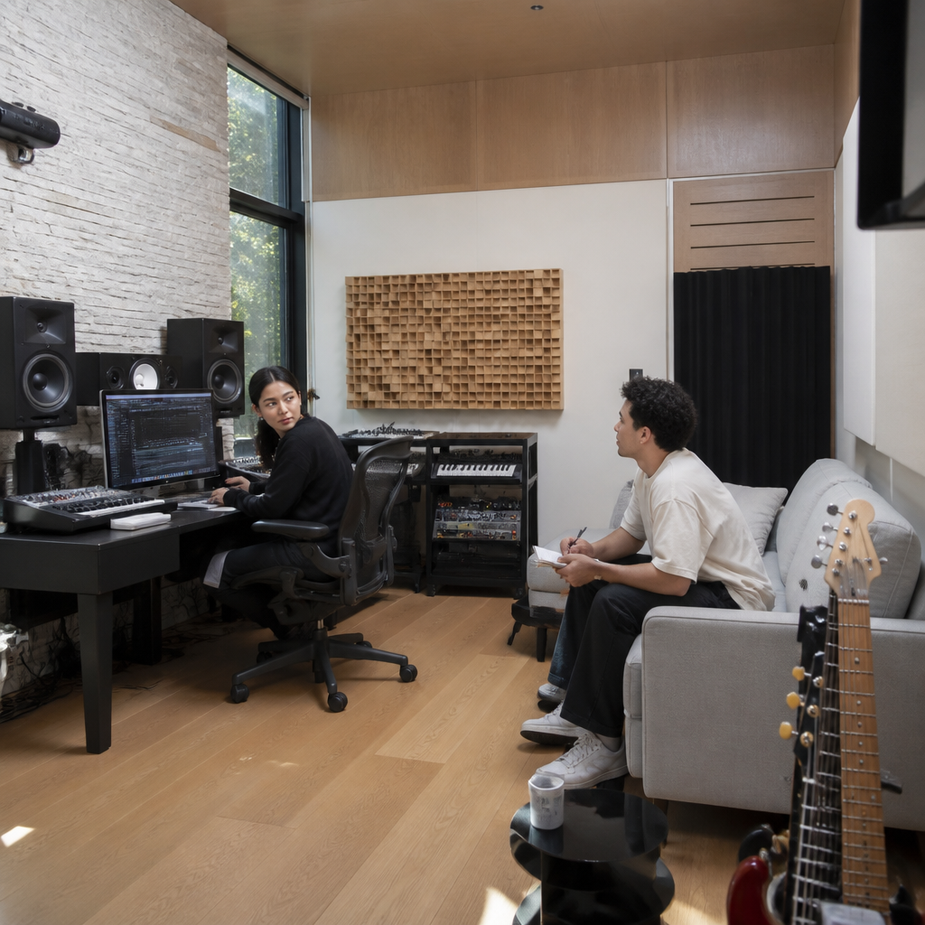 ศิลปะการทำงานร่วมกันระหว่างนักแต่งเพลงและโปรดิวเซอร์ เพื่อสร้างงานบันเทิงที่สมบูรณ์แบบ