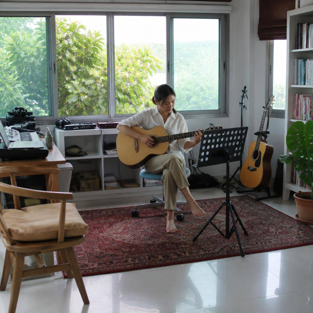 วิธีเริ่มแต่งเพลงจากคอร์ดกีตาร์ง่ายๆ สำหรับคนที่อ่านโน้ตดนตรีไม่เป็น